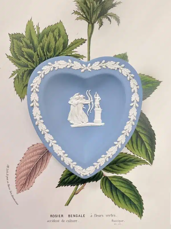 wedgwood古董藍盤
