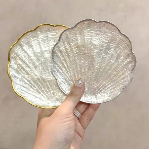 波光粼粼貝殼盤（2色）
